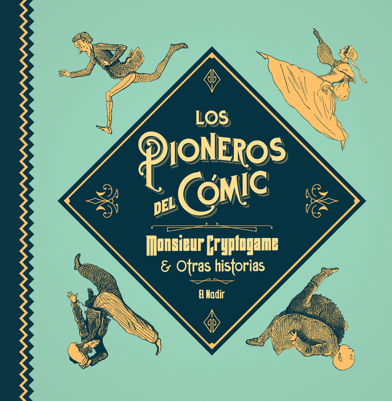 Los pioneros del cómic: portada