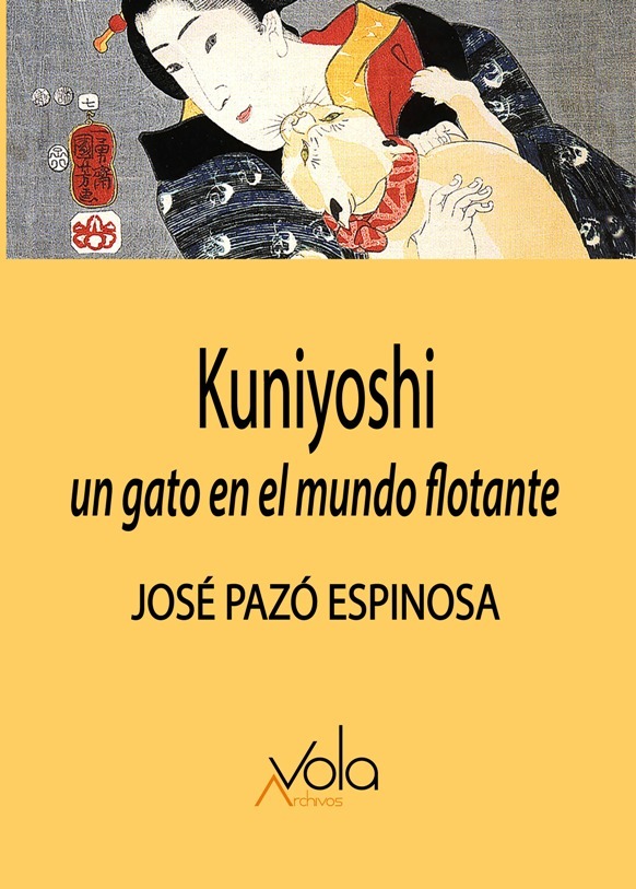 Kuniyoshi: un gato en el mundo flotante: portada