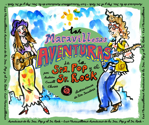 LAS MARAVILLOSAS AVENTURAS DE LA SRA. POP Y EL SR. ROCK: portada