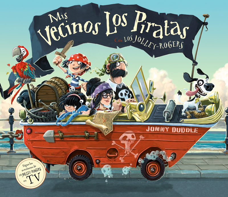 Mis vecinos los piratas: portada