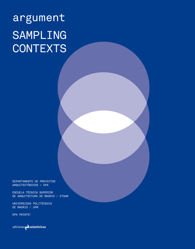 ARGUMENT #1: SAMPLING CONTEXTS: portada