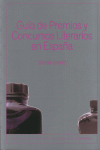 GUIA PREMIOS 2006-2007 CONCURSOS LITERARIOS EN ESPAñA: portada
