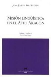 Misión lingüística en el Alto Aragón: portada