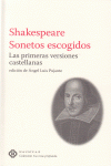 SHAKESPEARE SONETOS ESCOGIDOS: portada