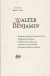 WALTER BENJAMIN OBRAS LIBRO II/VOL 2: portada