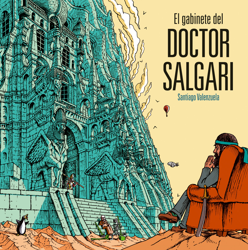 GABINETE DEL DOCTOR SALGARI,EL: portada