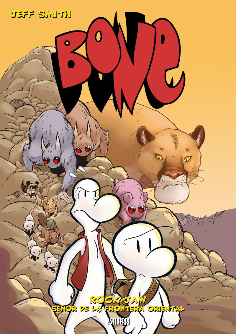 BONE 5 ROCK JAW SEÑOR DE LA FRONTERA ORIENTAL-TAPA DURA: portada