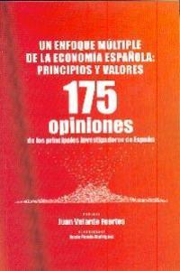 Un Enfoque Múltiple de la Economía Española. Principios y Va: portada