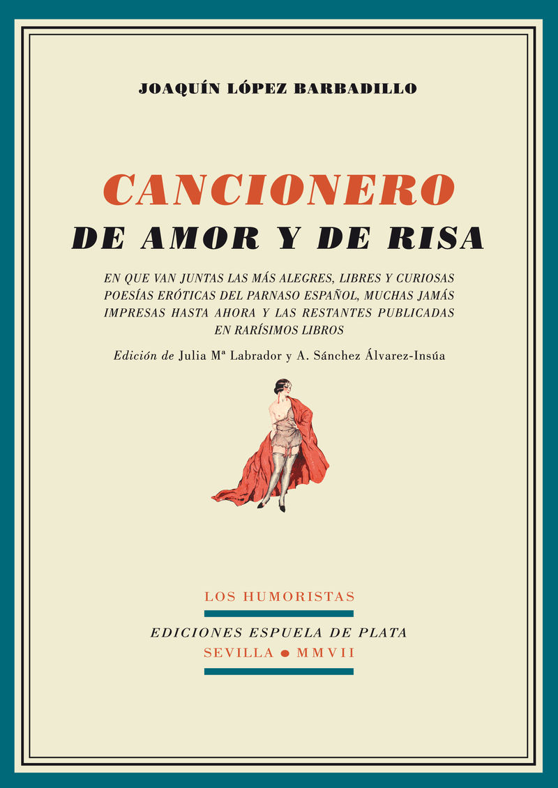 CANCIONERO DE AMOR Y DE RISA EN: portada