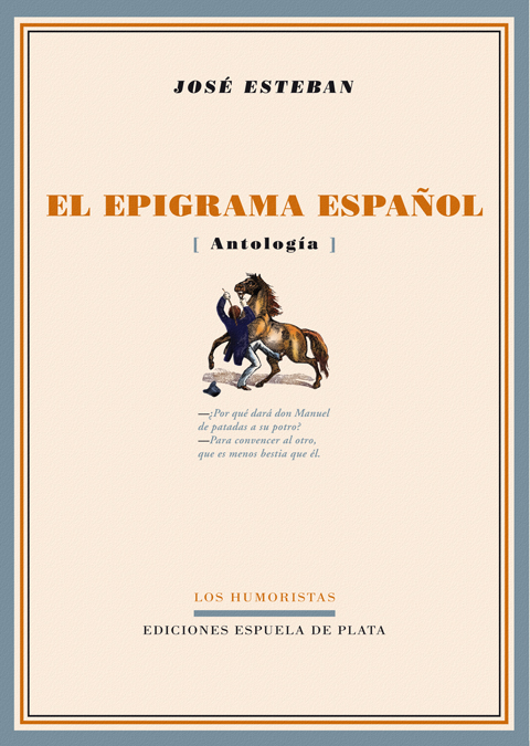 EPIGRAMA ESPAÑOL,EL: portada