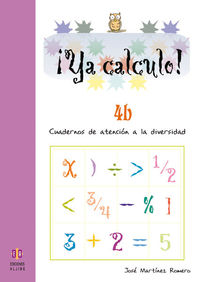 YA CALCULO 4B: portada