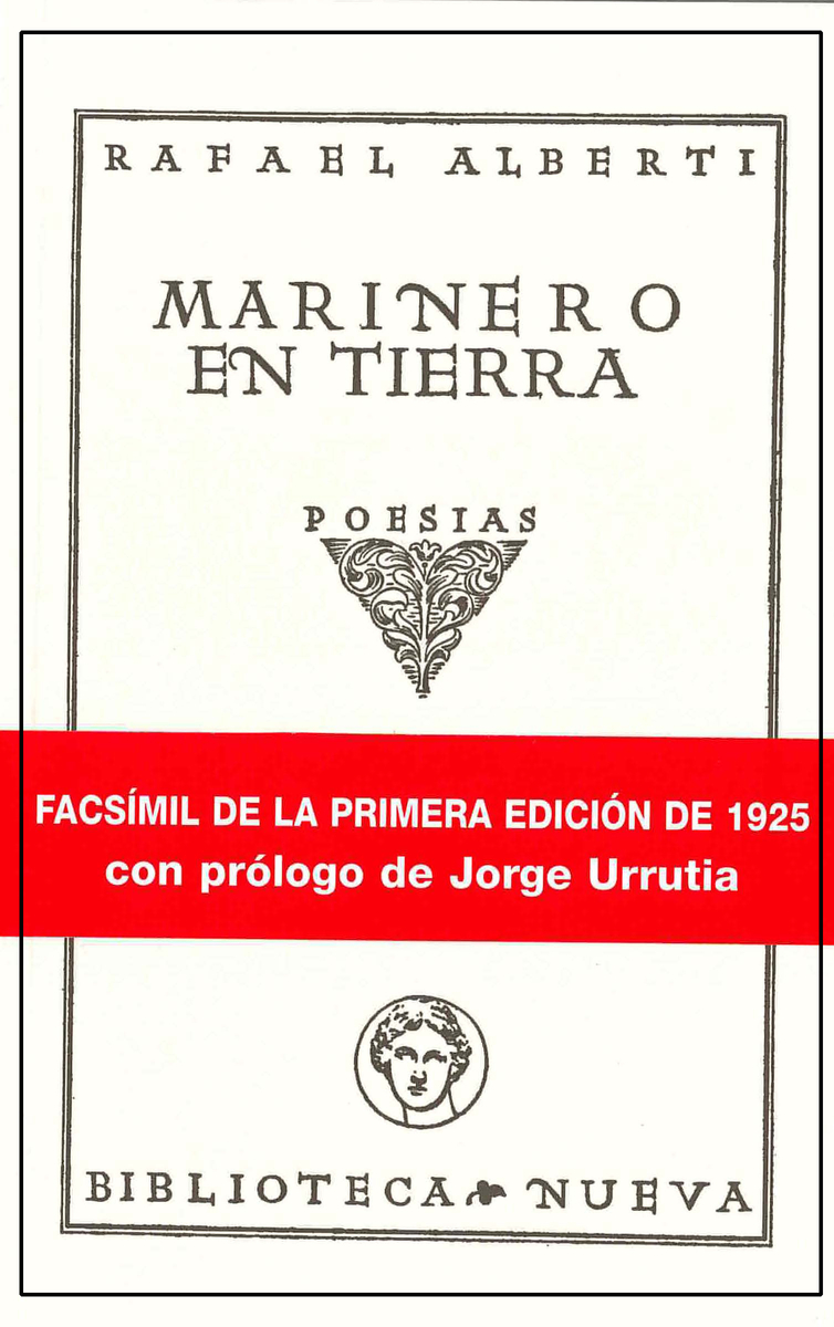 MARINERO EN TIERRA (FACSíMIL): portada