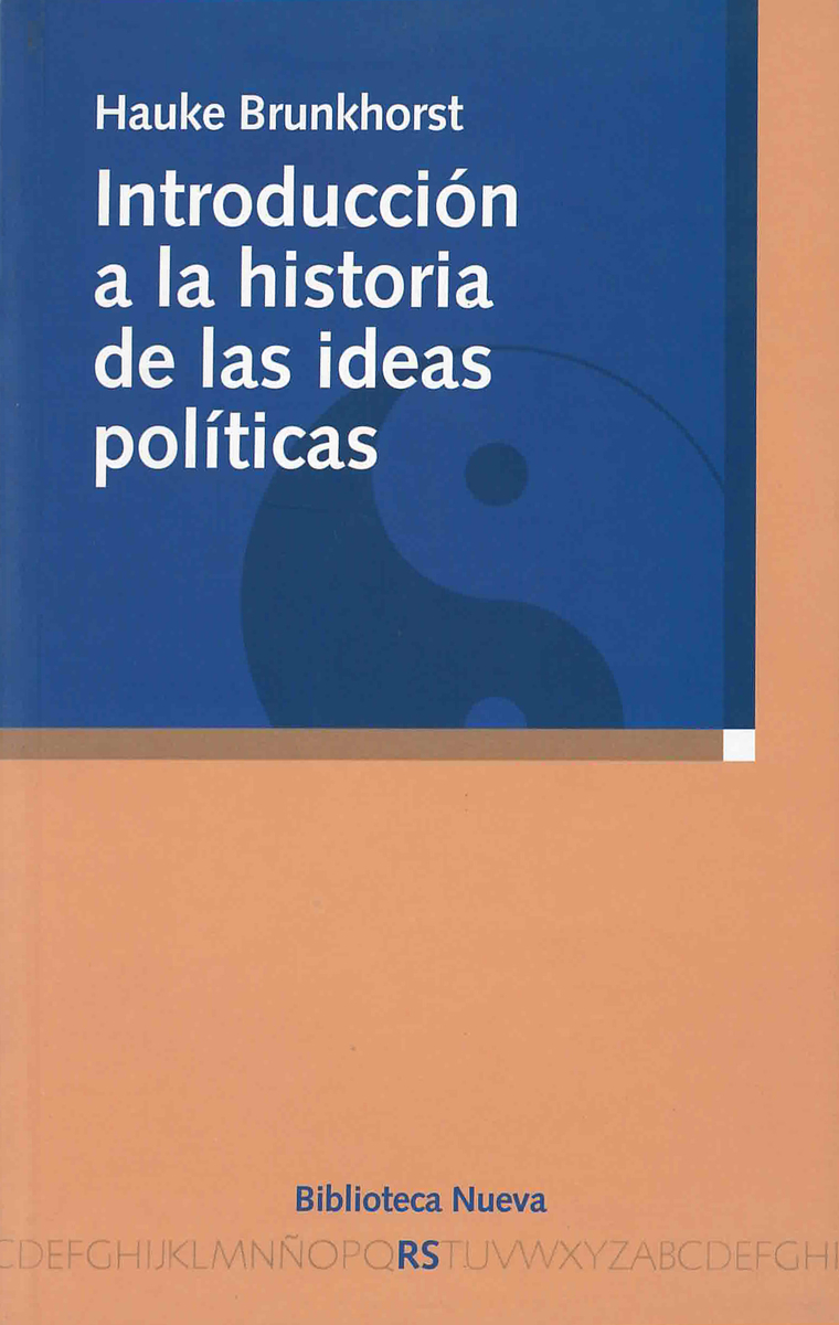 INTRODUCCIÓN A LA HISTORIA DE LAS IDEAS POLÍTICAS: portada