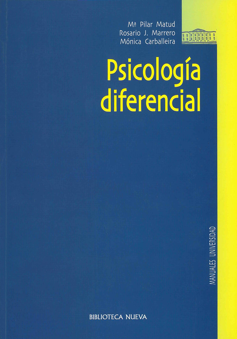 PSICOLOGÍA DIFERENCIAL: portada