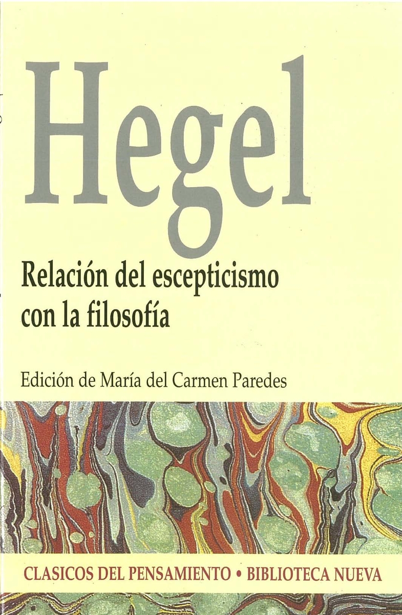 RELACIóN DEL ESCEPTICISMO CON LA FILOSOFíA: portada