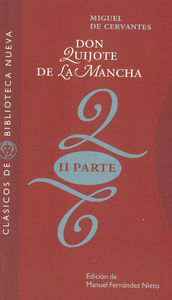 DON QUIJOTE DE LA MANCHA (SEGUNDA PARTE): portada