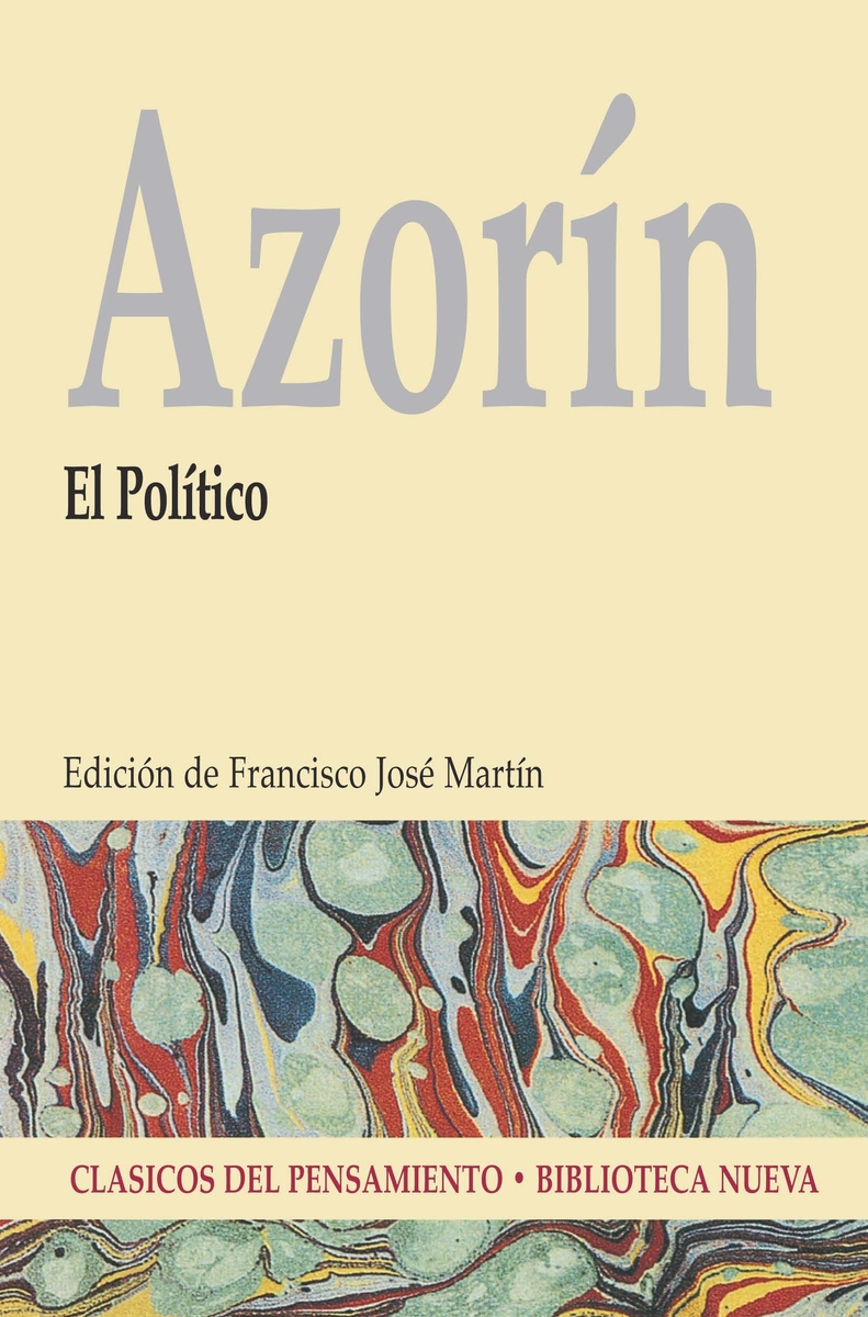 EL POLÍTICO  (AZORÍN): portada