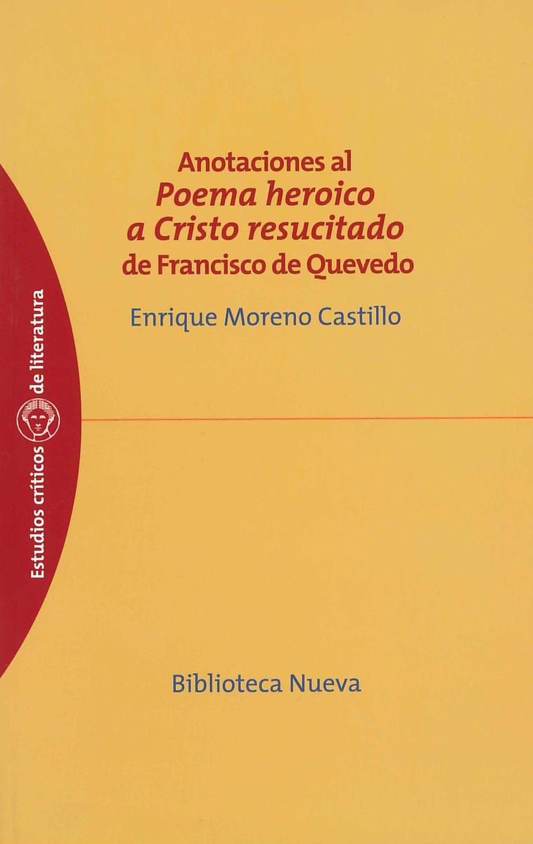 POEMA HEROICO A CRISTO RESUCITADO DE QUEVEDO: portada