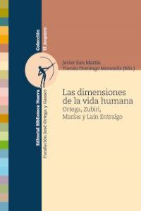 LAS DIMENSIONES DE LA VIDA HUMANA: portada