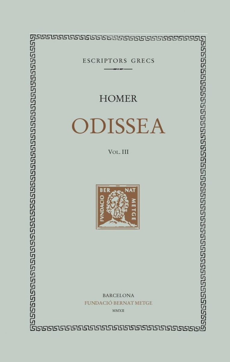 ODISSEA, VOL. III (CANTS XIII-XVIII): portada