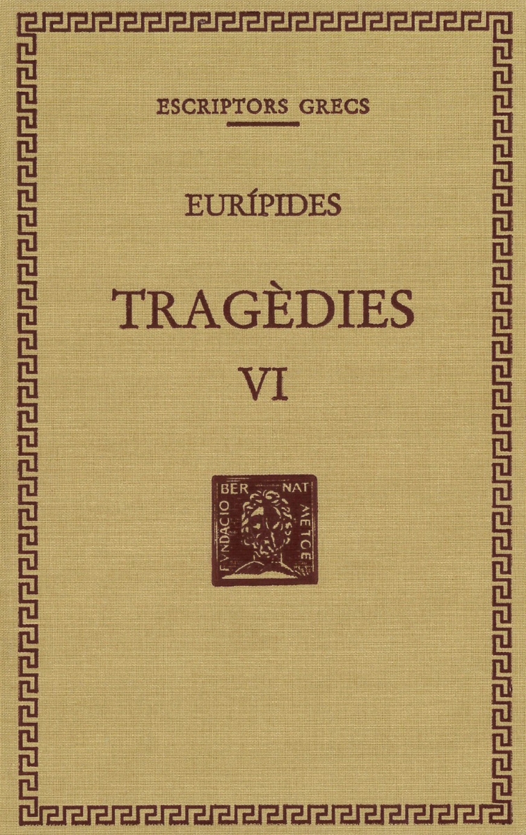 TRAGèDIES, VOL. VI.: portada