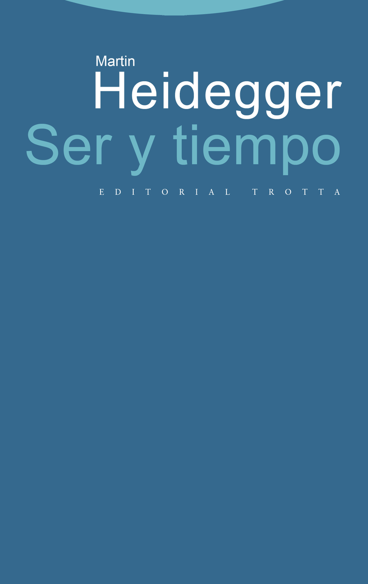 Ser y tiempo: portada