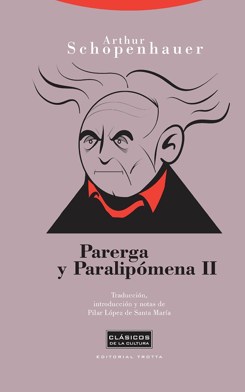 Parerga y Paralipómena II (2.ª reimpresión): portada