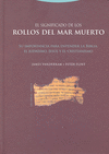 EL SIGNIFICADO DE LOS ROLLOS DEL MAR MUERTO: portada