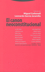 EL CANON NEOCONSTITUCIONAL: portada