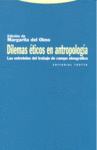 DILEMAS éTICOS EN ANTROPOLOGíA: portada