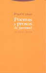 POEMAS Y PROSAS DE JUVENTUD: portada