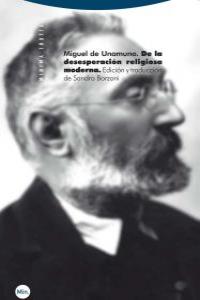DE LA DESESPERACIóN RELIGIOSA MODERNA: portada
