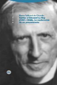 CARTAS A ÉDOUARD LE ROY (1921-1946): portada