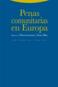 PENAS COMUNITARIAS EN EUROPA: portada