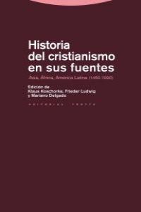 HISTORIA DEL CRISTIANISMO EN SUS FUENTES: portada