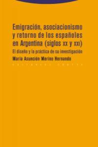 EMIGRACIN, ASOCIACIONISMO Y RETORNO DE LOS ESPAOLES EN ARG: portada