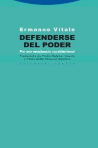 DEFENDERSE DEL PODER: portada