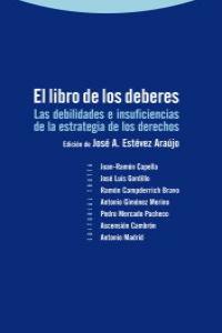 EL LIBRO DE LOS DEBERES: portada