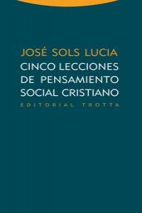 CINCO LECCIONES DE PENSAMIENTO SOCIAL CRISTIANO: portada