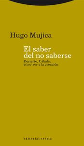 EL SABER DEL NO SABER: portada