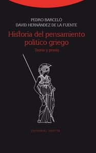 Historia del pensamiento político griego: portada