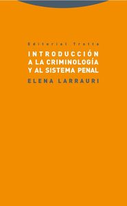 Introduccin a la criminologa y al sistema penal: portada