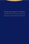 Paseo filosófico en Madrid: portada