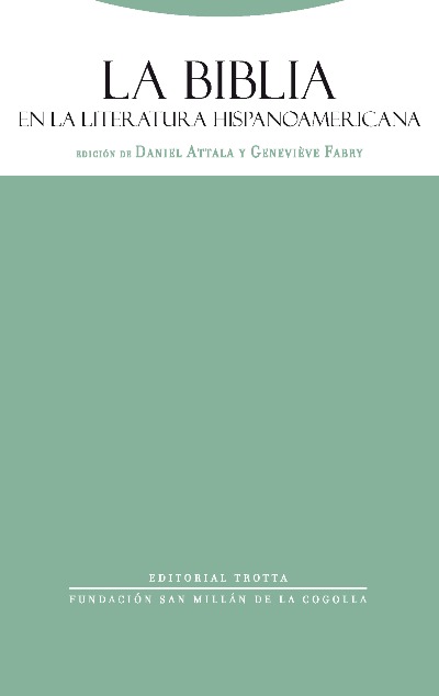 La Biblia en la literatura hispanoamericana: portada