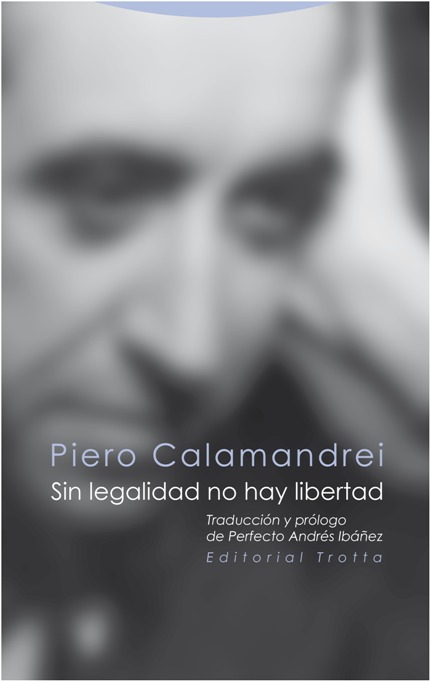 Sin legalidad no hay libertad: portada