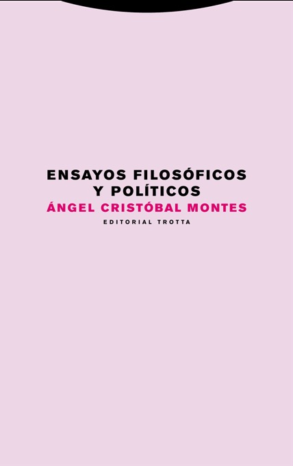 Ensayos filosóficos y políticos: portada