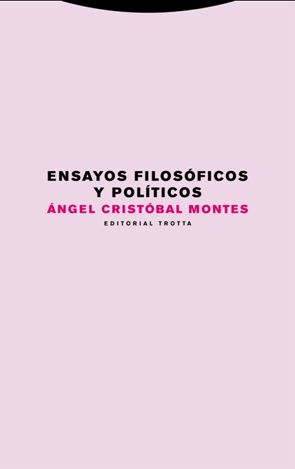 Ensayos filosficos y polticos: portada