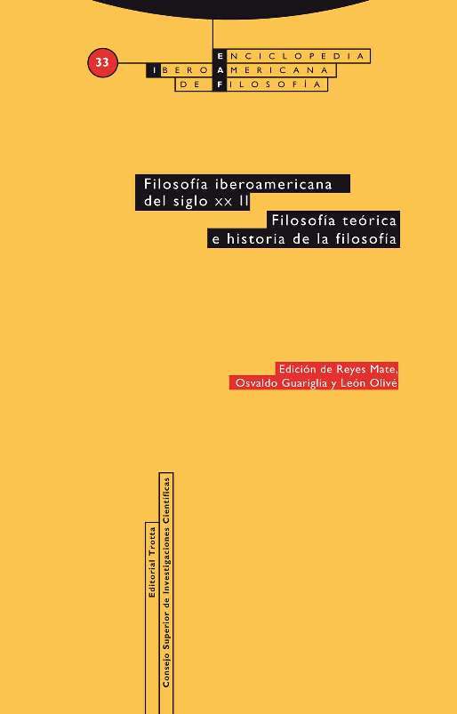 Filosofía iberoamericana del siglo XX: portada