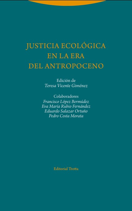 Justicia ecolgica en la era del Antropoceno: portada