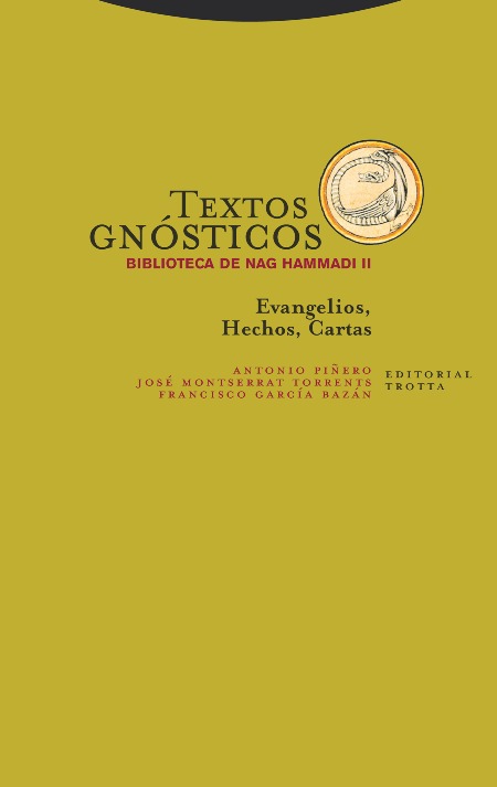 Textos gnsticos. Biblioteca de Nag Hammadi II: portada